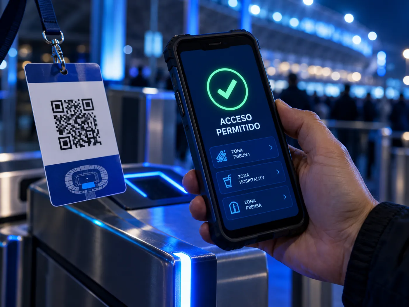 Validación de acreditación con QR